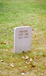 Never Say Die's marker