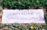 Rosalind's grave