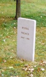 Royal Palace's marker
