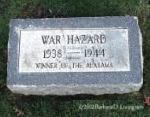 War Hazard's marker